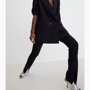 H&M split hem leggings NWT